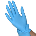 Scopo libero dei guanti M3.5G del nitrile della polvere blu eliminabile multi