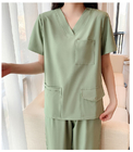 L'ospedale uniforma l'elastam sfrega i vestiti fissa la personalizzazione non irritante disponibile