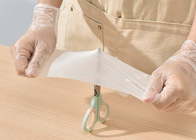 Protezione libera del commestibile del lattice della polvere elastica trasparente eliminabile medica dei guanti
