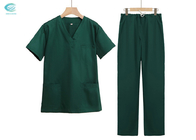 Il cotone del poliestere riutilizzabile sfrega i vestiti cura il panno di Uniforms Gown Hospital