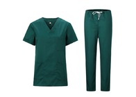 Il cotone del poliestere riutilizzabile sfrega i vestiti cura il panno di Uniforms Gown Hospital