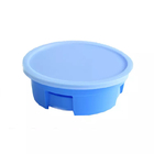 Ciotola del cavo di guida di plastica con 5 Tab Polypropylene un blu da 2500 ml