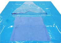 La ginecologia chirurgica eliminabile copre la dimensione blu 230*330 cm di colore o la personalizzazione