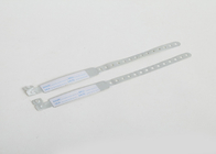 Colore materiale ISO13485 blu del PVC del braccialetto paziente dell'identificazione dell'en 13795