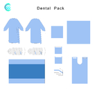 L'impianto dentario eliminabile dell'OEM copre il pacchetto Kit General Drape Set chirurgico sterile