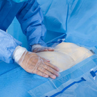 Il taglio cesareo chirurgico eliminabile copre con la funzione repellente fluida e l'anti trattamento dello strappo