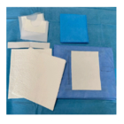 Pacchetti chirurgici eliminabili del singolo contenitore di cartone non tessuti in blu/in verde/in bianco