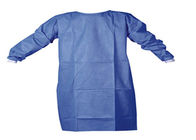Resistente fluido dell'abito chirurgico del cotone del lattice di Spunlace dell'abbigliamento eliminabile della chirurgia