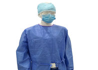 L'abito chirurgico eliminabile verde, isolamento paziente dell'ospedale abbiglia il controllo di infezione