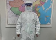 Medici resistenti chimici sfregano il tipo microporoso del vestiario di protezione della sicurezza dei vestiti