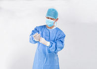 Abito chirurgico eliminabile blu di rinforzo di SMS
