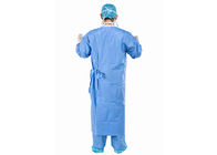 Abito chirurgico eliminabile blu sterile di 35g 45g SMS SMMS