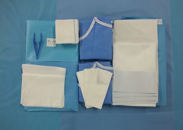 Il chirurgo Caesarean Disposable Surgical imballa la sezione non tessuta di C copre incluso