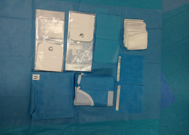Materiale d'imballaggio dentario di SMS dei pacchetti dell'impianto chirurgico eliminabile paziente del dente risparmiatore di tempo
