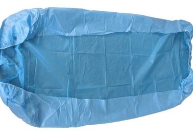 Chirurgico eliminabile della clinica copre i copriletti blu con le lenzuola misura elastiche