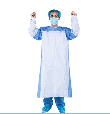Abito chirurgico eliminabile blu di EO SMS di sterilizzazione