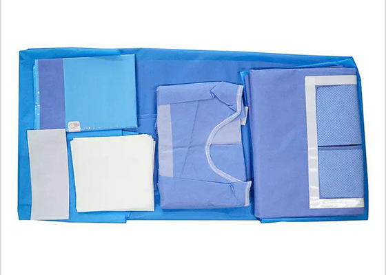 Eliminabile paziente del pacchetto del tessuto delle speci di SMS della laparoscopia della laminazione chirurgica sterile di procedura