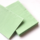 Bavaglino dentale Carta di pasta di legno con film in PE Tessuto non tessuto impermeabile monouso