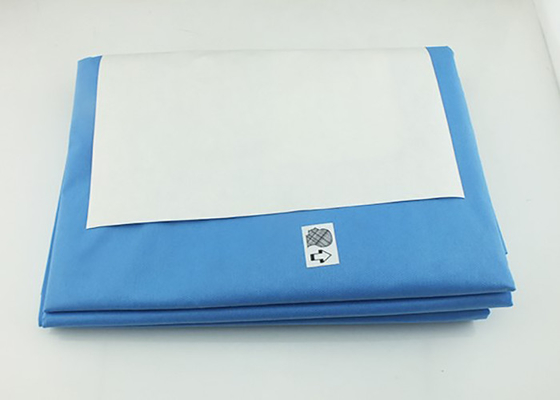 Il Craniotomy chirurgico eliminabile copre la dimensione blu 230*330cm di colore o la personalizzazione