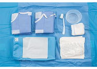 Strumento chirurgico blu di SMS di EO del pacchetto di procedura di angiografia del pacchetto sterile eliminabile della chirurgia