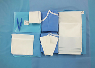 Abitudine eliminabile paziente di procedura del pacchetto di SMS delle speci della C-sezione della laminazione chirurgica verde sterile cesarea del pacchetto