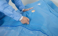 La procedura sterile eliminabile medica imballa i corredi chirurgici di angiografia 210*300cm