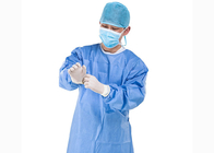 Abito chirurgico eliminabile di rinforzo per l'ospedale 30/40gsm SMS sterile
