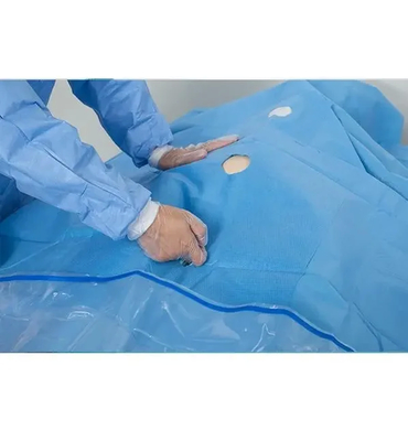Pacchi chirurgici monouso sterilizzati in blu / verde / bianco OEM disponibile