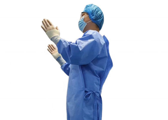 Abiti da chirurgo sterili unisex abiti da ospedale resistenti ai fluidi abiti da chirurgo AAMI livello 3
