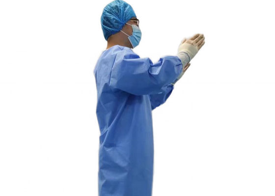 Abiti da chirurgo sterili unisex abiti da ospedale resistenti ai fluidi abiti da chirurgo AAMI livello 3