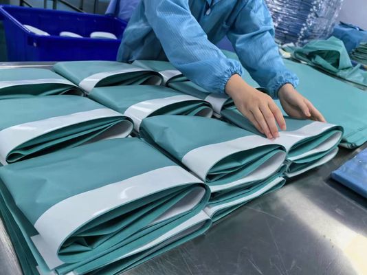 Green Universal Surgical Kit Procedure Pack per gli ospedali europei