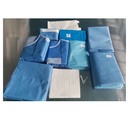 Abiti chirurgici usa e getta senza maniche, abiti unisex traspiranti, di tessuto non tessuto