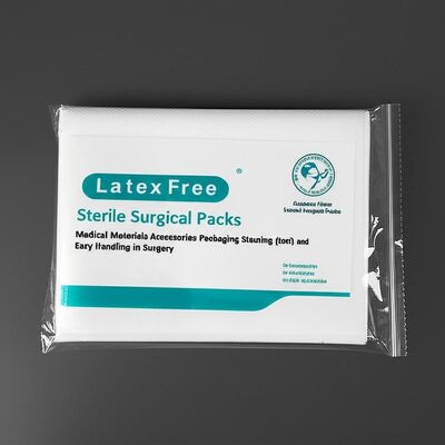 Latexfree EO Sterilized Disposable Surgical Packs with Absorbent Reinforced Zones for Medical Use