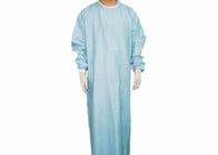 Abiti eliminabili blu dell'ospedale degli abiti chirurgici di Spunlace delicatamente non tessuti