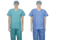 Spunbond che eliminabili non tessuti sfregano è adatto al cappotto paziente con i cappucci chirurgici