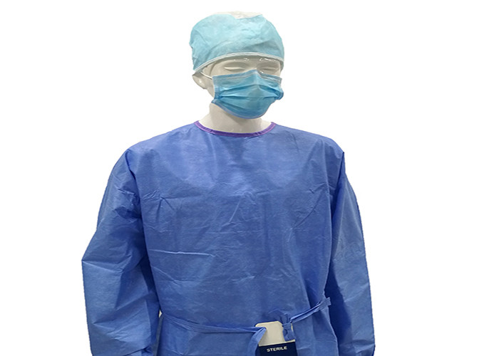 Abito Chirurgico Rinforzato Lavabile – Blu/Verde, Taglia XL, Per Dentista E Veterinario