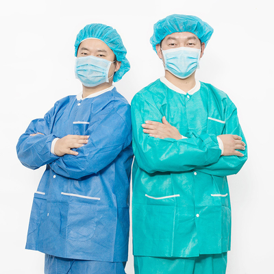 Abito e pantaloni monouso non tessuto abito e pantaloni per l' ospedale abito infermiere medico abito da due pezzi abito e pantaloni