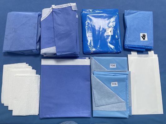 Imballaggio cirurgico monouso di urologia litotomia