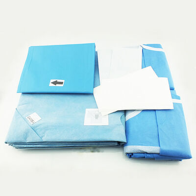 OEM Imballaggi chirurgici usa e getta con materiali ad alta assorbenza, con cuciture ad ultrasuoni e senza lattice per procedure ospedaliere