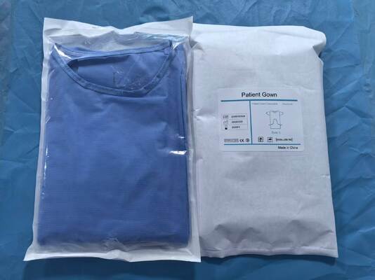 Kit Chirurgico Monouso per Pazienti con Tessuto Non Tessuto SMS/SPP Taglia Unica Personalizzabile e Certificato CE ISO13485 per Indumenti da Esame Ambulatoriale
